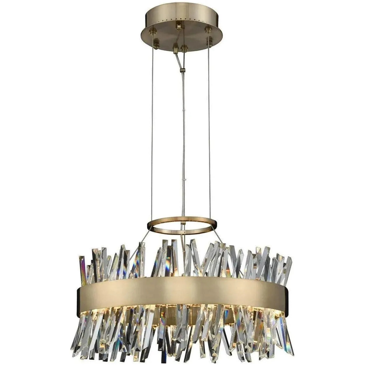 Allegri - Glacier LED Pendant - 030253-038 | Montreal Lighting & Hardware