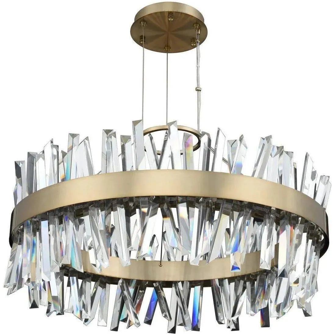 Allegri - Glacier LED Pendant - 030255-038 | Montreal Lighting & Hardware