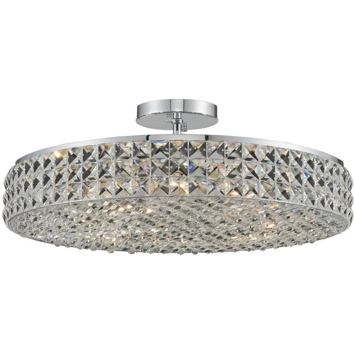 Allegri - Loro Semi Flush Mount - 032842-010-FR001 | Montreal Lighting & Hardware