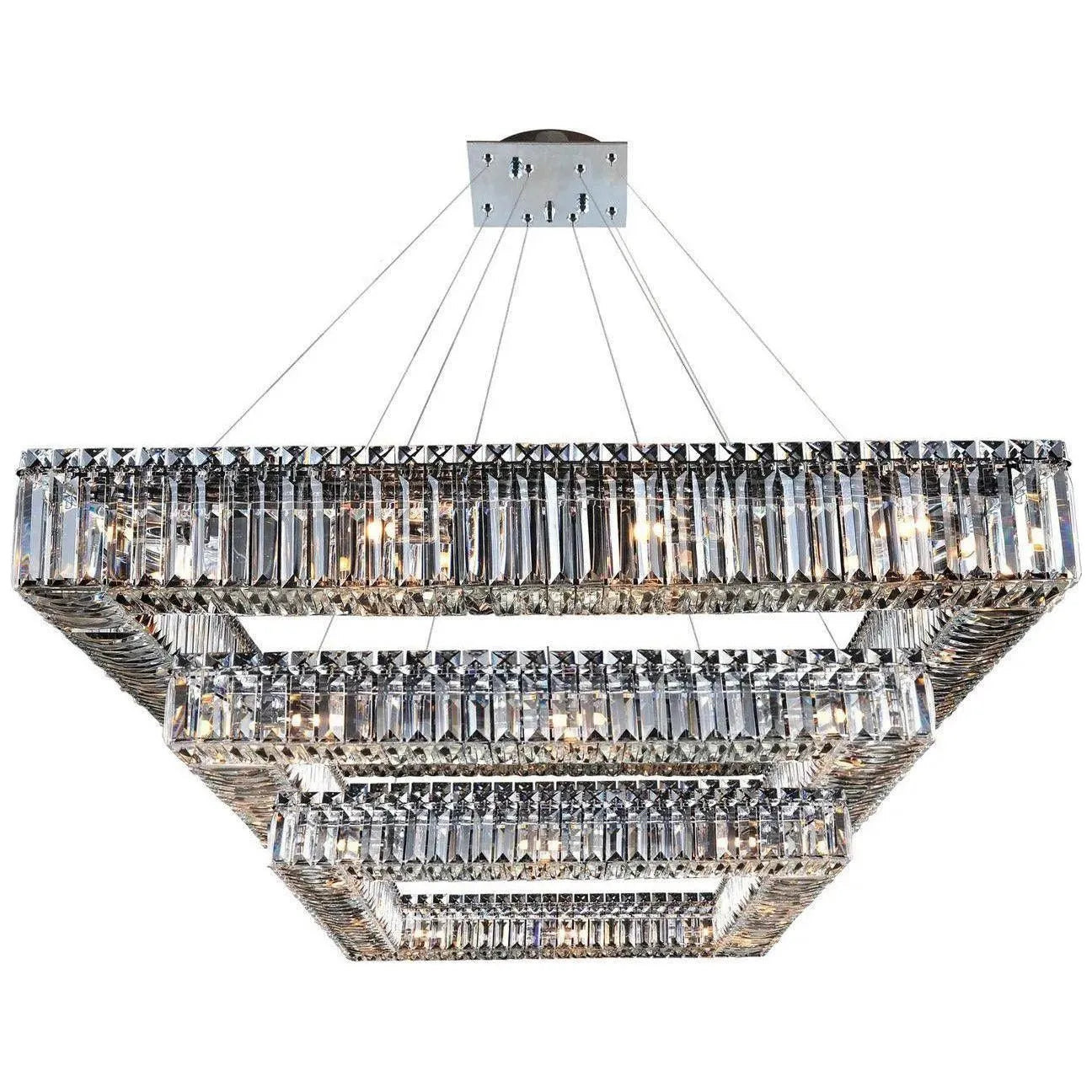 Allegri - Quadro Three-Tier Pendant - 11780-010-FR001 | Montreal Lighting & Hardware