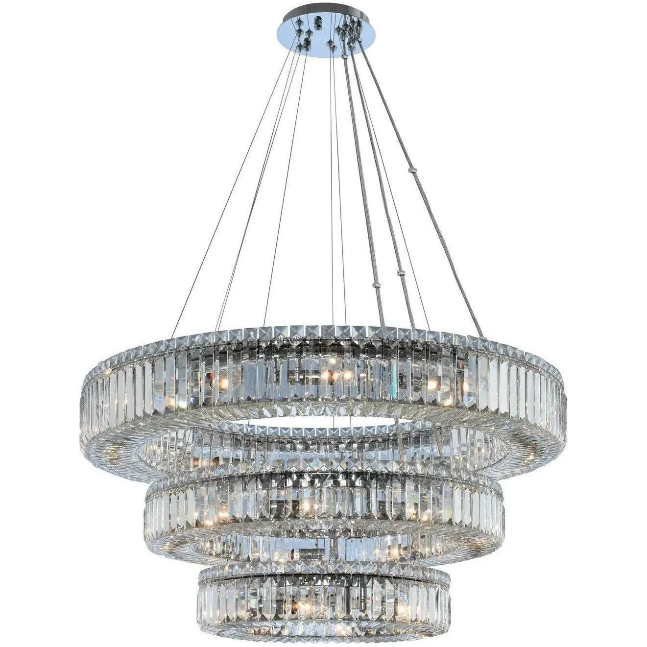 Allegri - Rondelle Three-Tier Pendant - 11772-010-FR001 | Montreal Lighting & Hardware