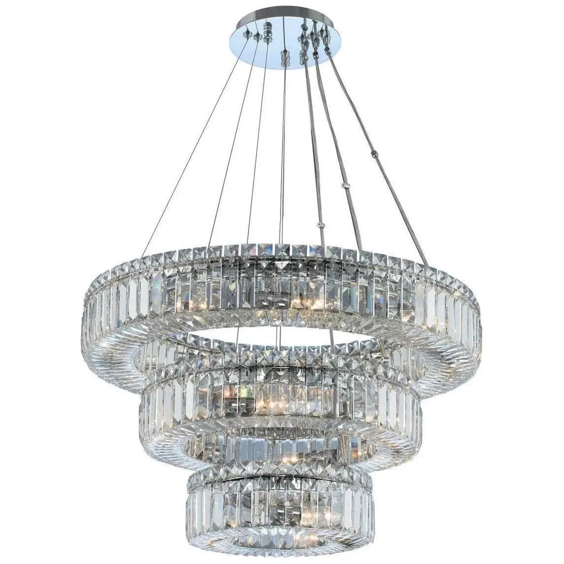 Allegri - Rondelle Three-Tier Pendant - 11772-010-FR001 | Montreal Lighting & Hardware