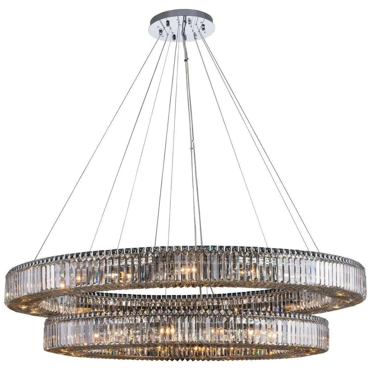 Allegri - Rondelle Two-Tier Pendant - 11720-010-FR001 | Montreal Lighting & Hardware