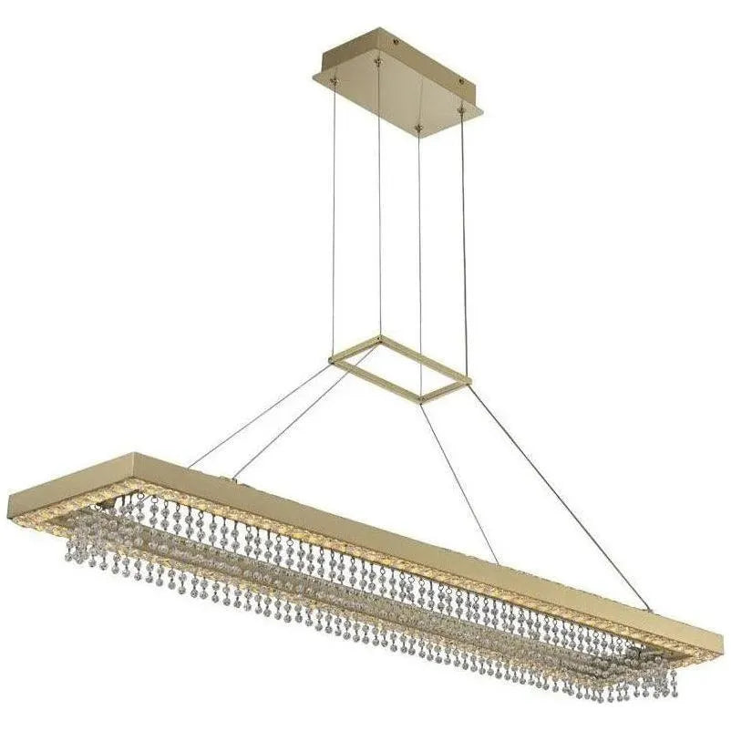 Allegri - Saturno LED Linear Pendant - 036361-039-FR001 | Montreal Lighting & Hardware