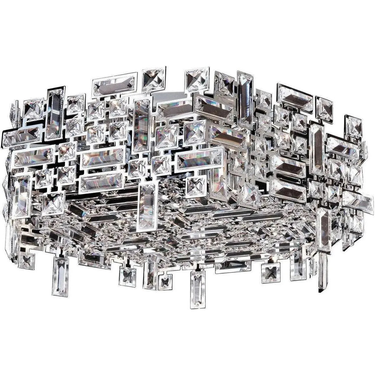 Allegri - Vermeer Hexagonal Flush Mount - 11194-010-FR001 | Montreal Lighting & Hardware