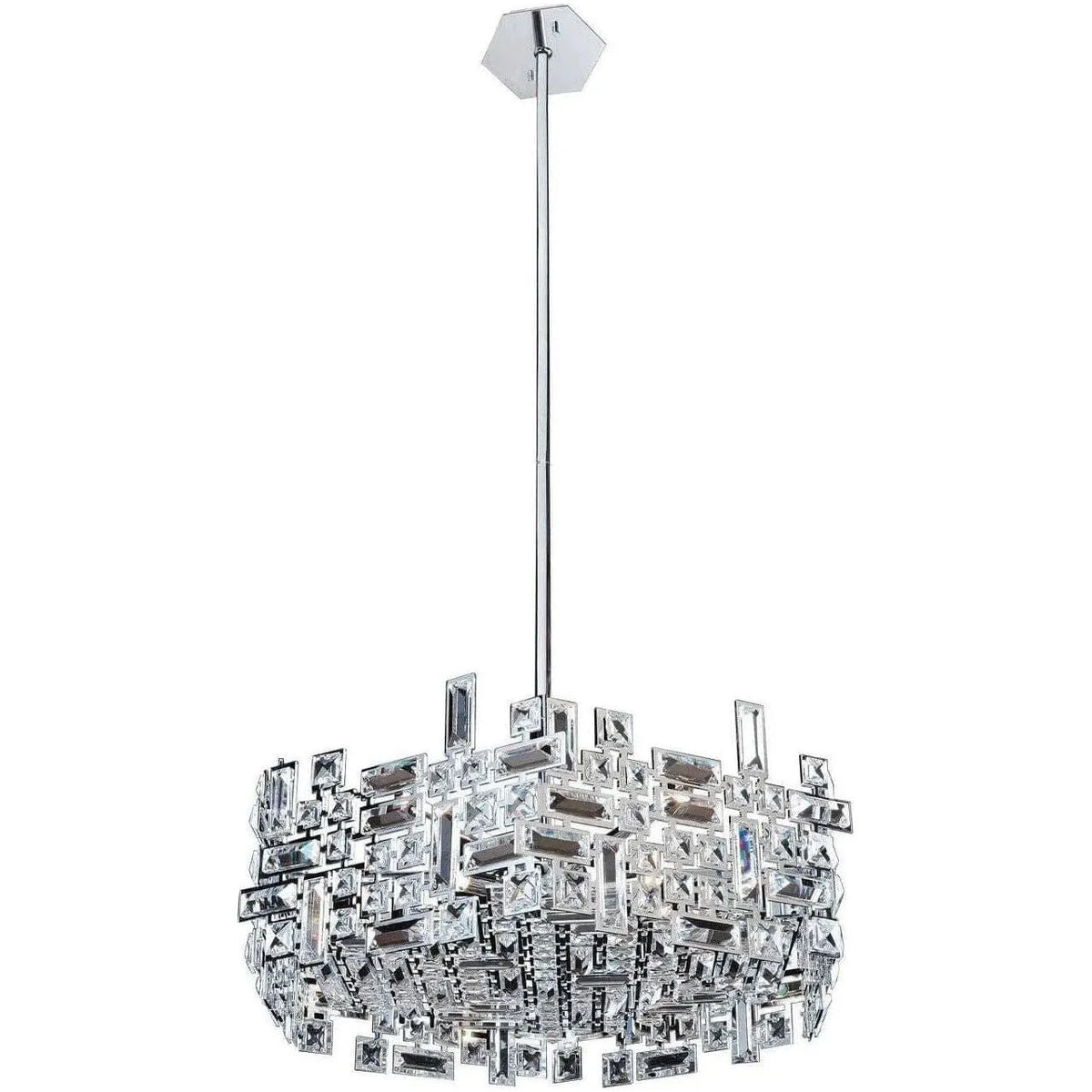 Allegri - Vermeer Hexagonal Pendant - 11197-010-FR001 | Montreal Lighting & Hardware