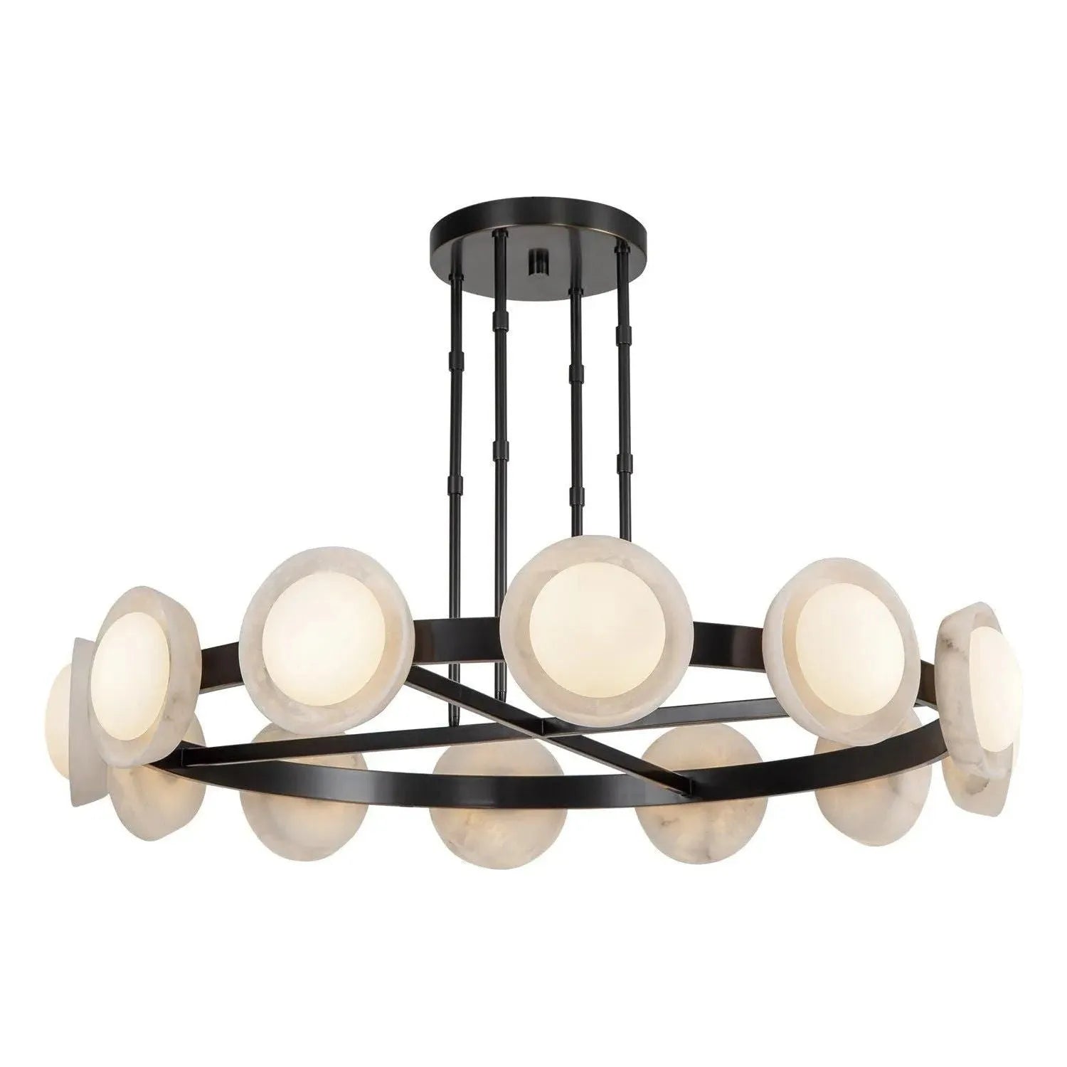 Alora Lighting - Alonso LED Chandelier - CH320050UB | Montreal Lighting & Hardware