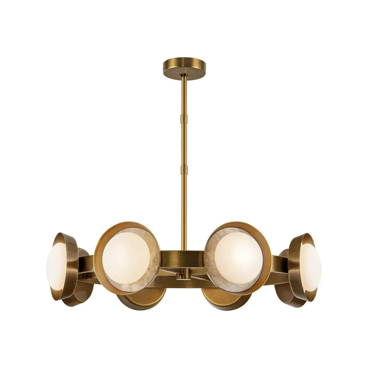 Alora Lighting - Alonso LED Chandelier - CH320837VB | Montreal Lighting & Hardware