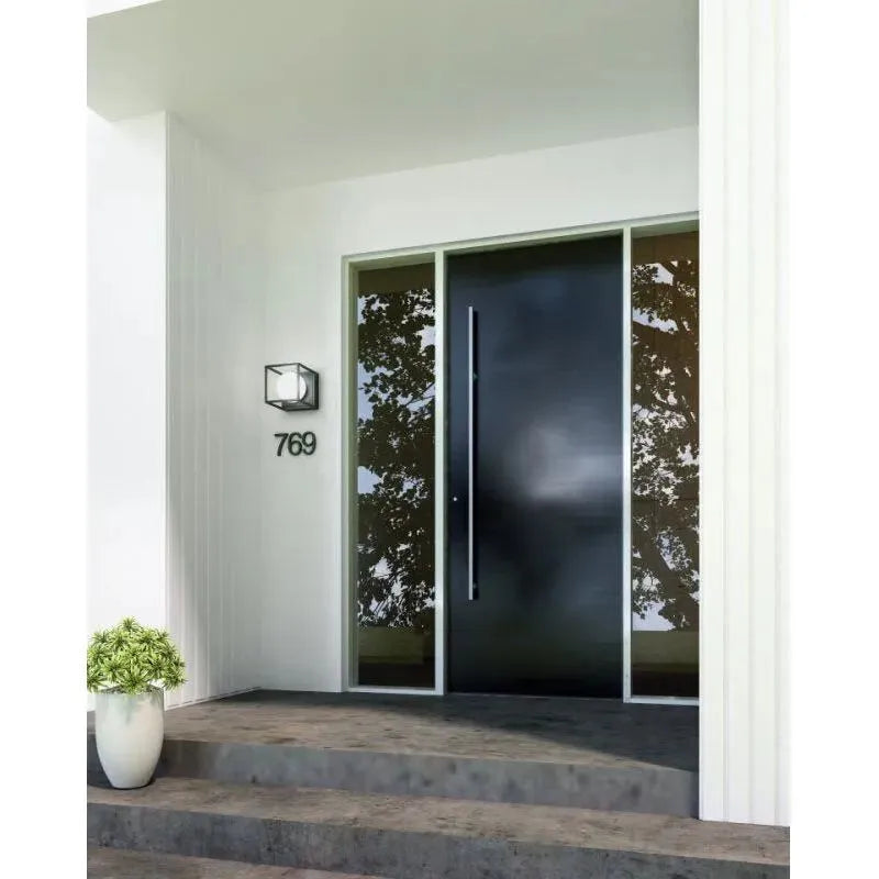 Alora Lighting - Amelia Outdoor Wall Lantern - EW519106BK | Montreal Lighting & Hardware