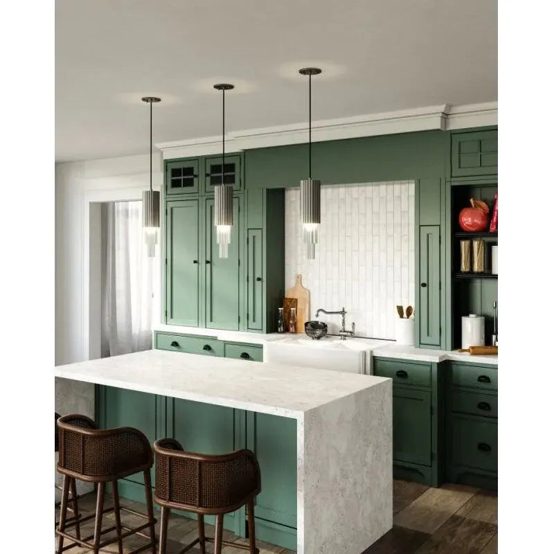 Alora Lighting - Bordeaux LED Pendant - PD502204AGCR | Montreal Lighting & Hardware