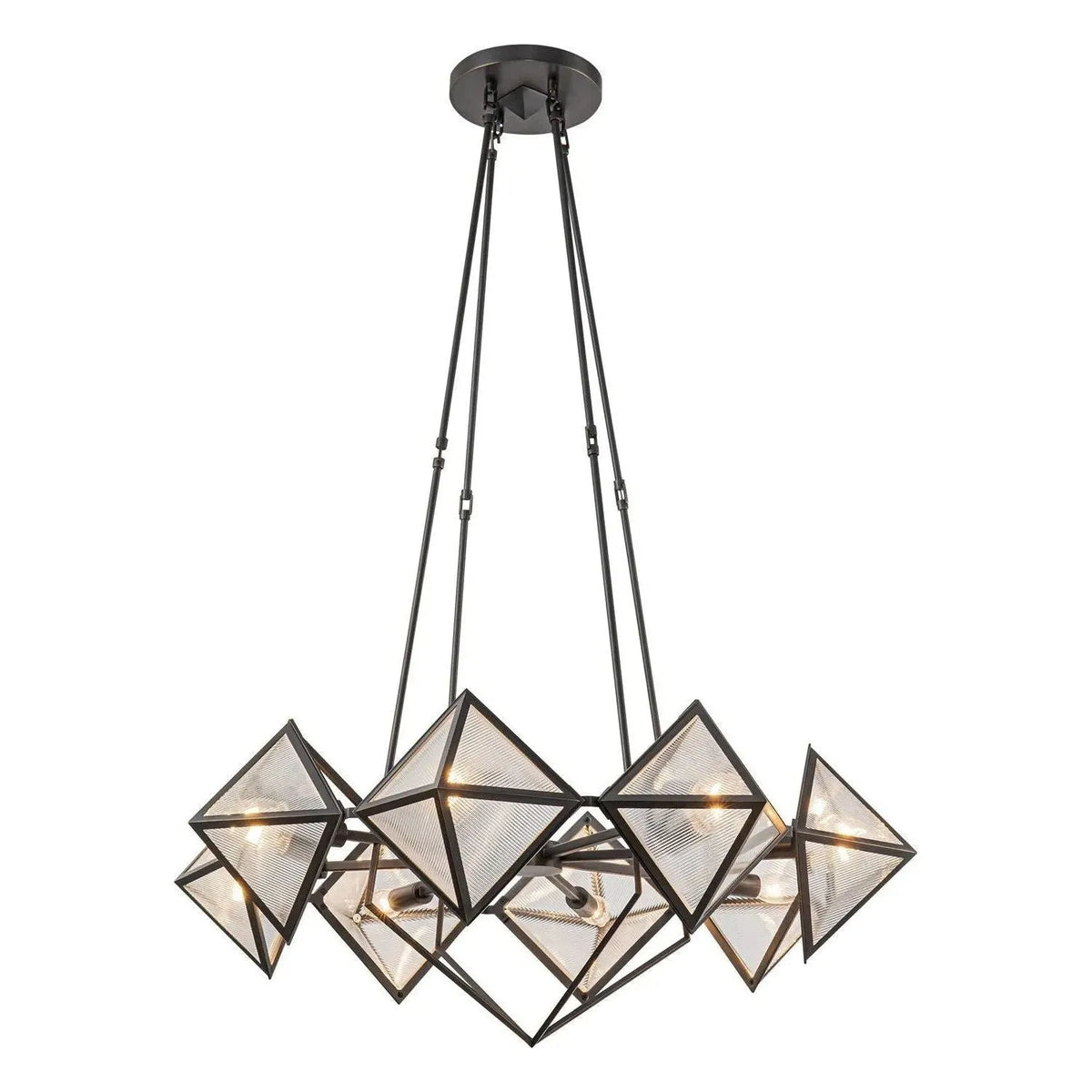 Alora Lighting - Cairo Chandelier - CH332830UBCR | Montreal Lighting & Hardware