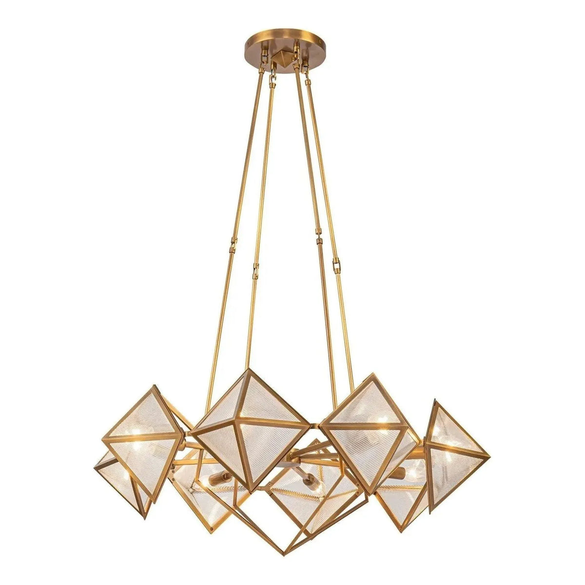 Alora Lighting - Cairo Chandelier - CH332830VBCR | Montreal Lighting & Hardware