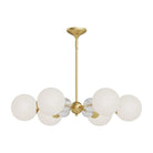 Alora Lighting - Celia Chandelier - CH415330BGOP | Montreal Lighting & Hardware