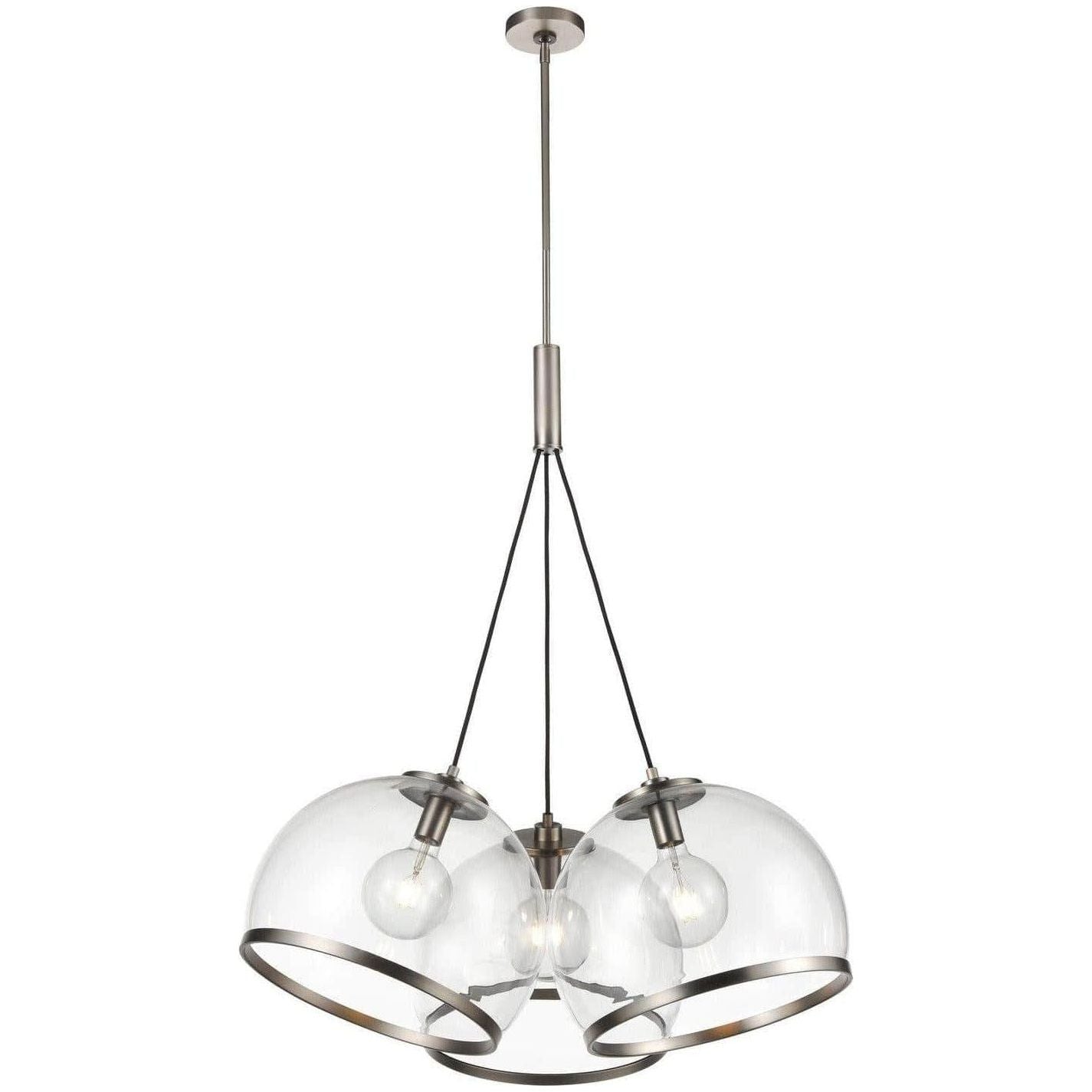 Alora Lighting - Coast Chandelier - PD304003ANCG | Montreal Lighting & Hardware
