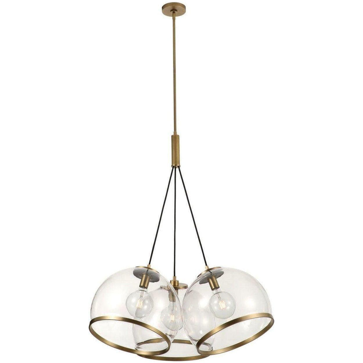 Alora Lighting - Coast Chandelier - PD304003VBCG | Montreal Lighting & Hardware