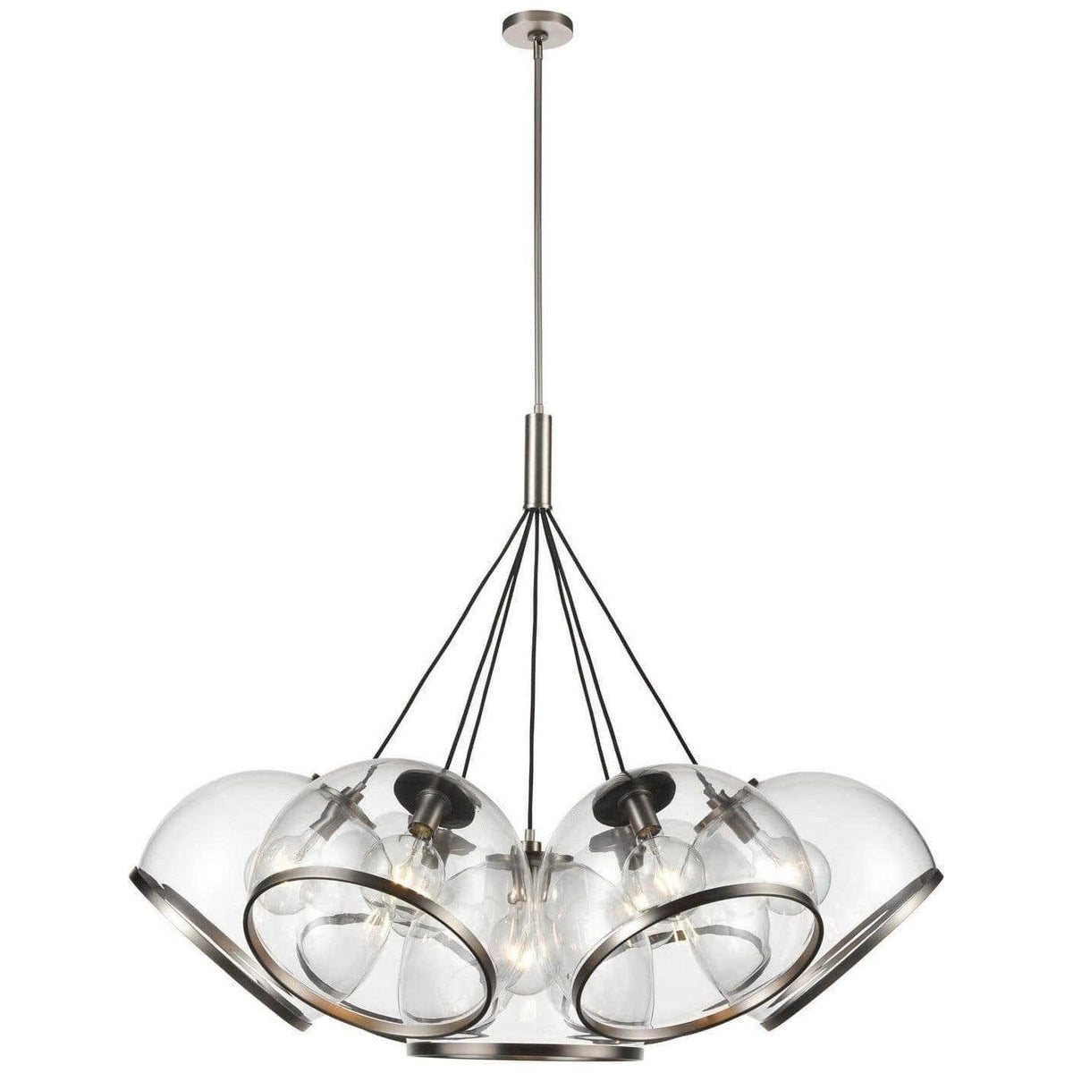 Alora Lighting - Coast Chandelier - PD304007ANCG | Montreal Lighting & Hardware