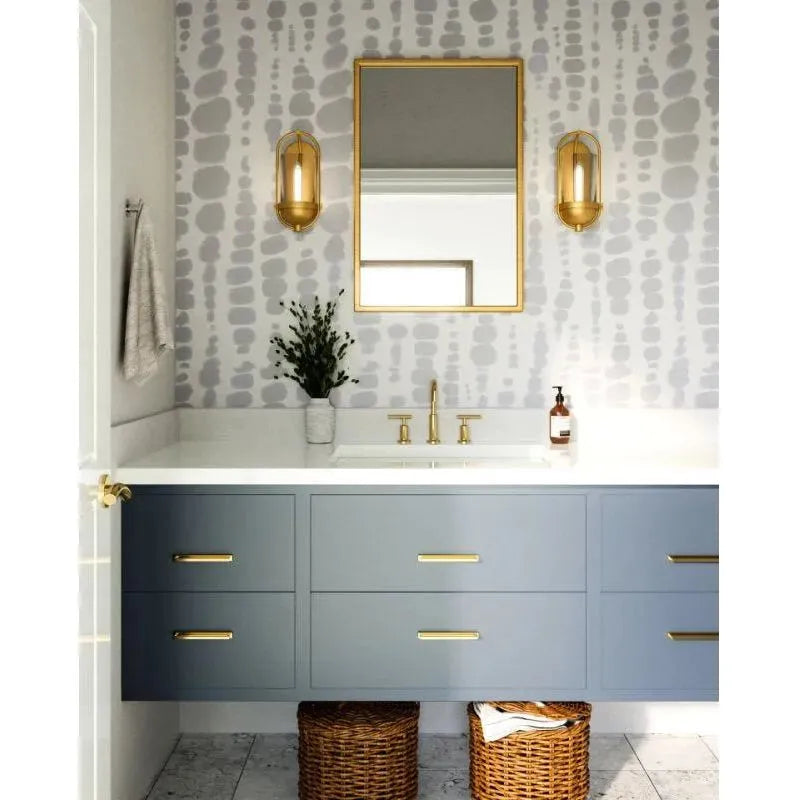 Alora Lighting - Cyrus Flush Mount - FM539008AGCL | Montreal Lighting & Hardware