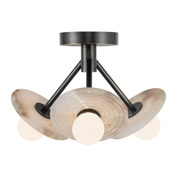 Dahlia LED Semi Flush Mount