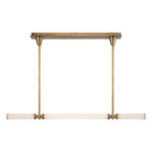 Alora Lighting - Edwin LED Linear Pendant - LP348148VBFR | Montreal Lighting & Hardware