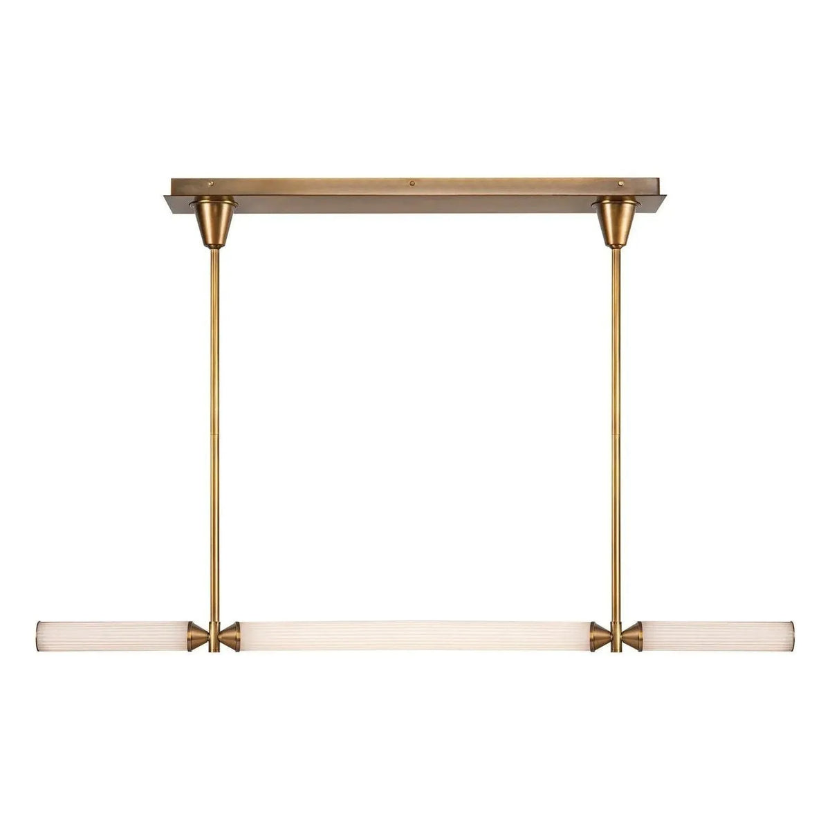 Alora Lighting - Edwin LED Linear Pendant - LP348148VBFR | Montreal Lighting & Hardware