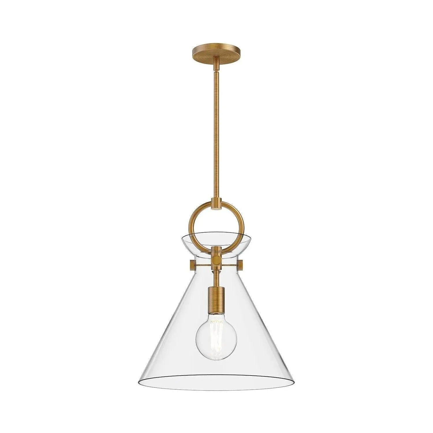 Alora Lighting - Emerson Pendant - PD412514AGCL | Montreal Lighting & Hardware