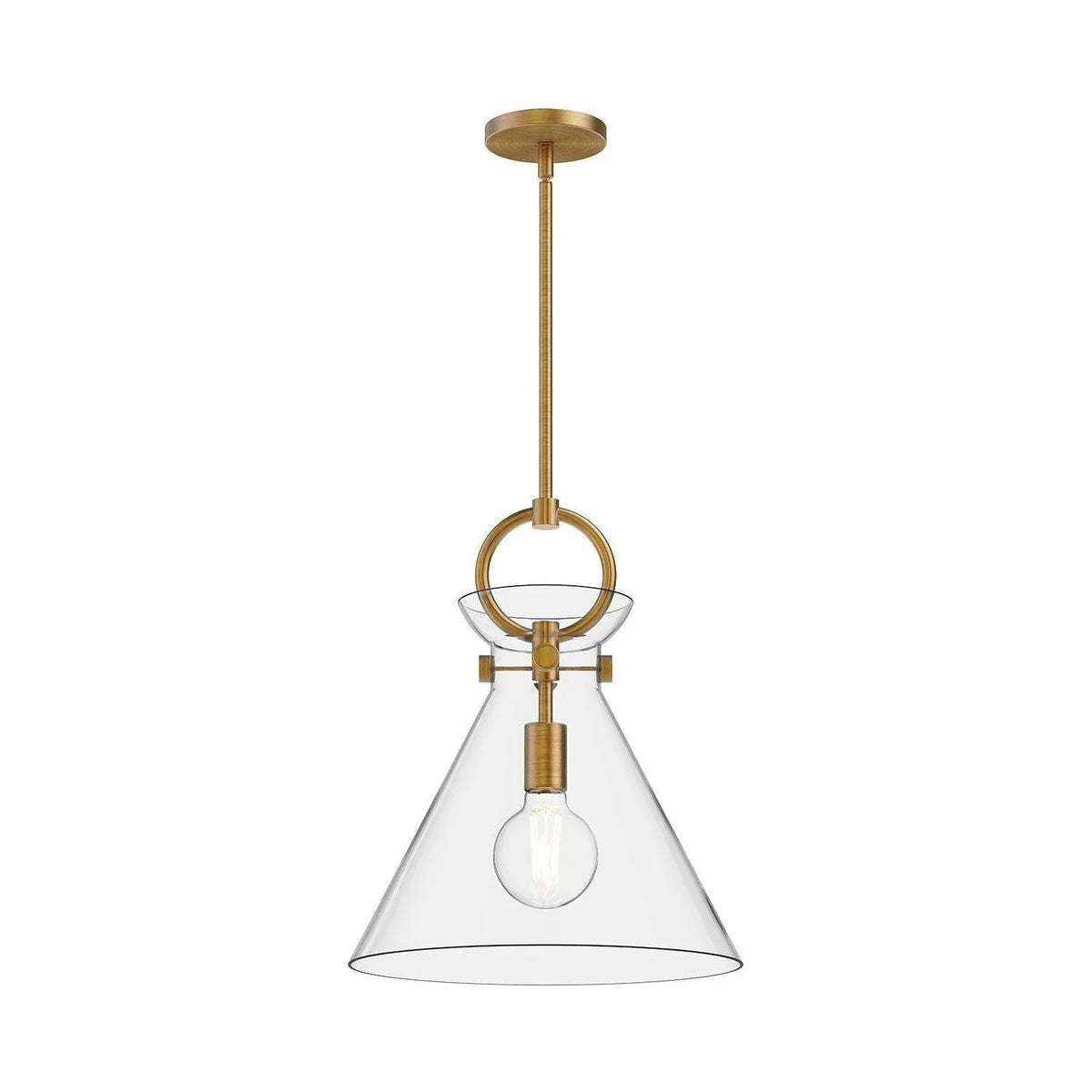 Alora Lighting - Emerson Pendant - PD412514AGCL | Montreal Lighting & Hardware