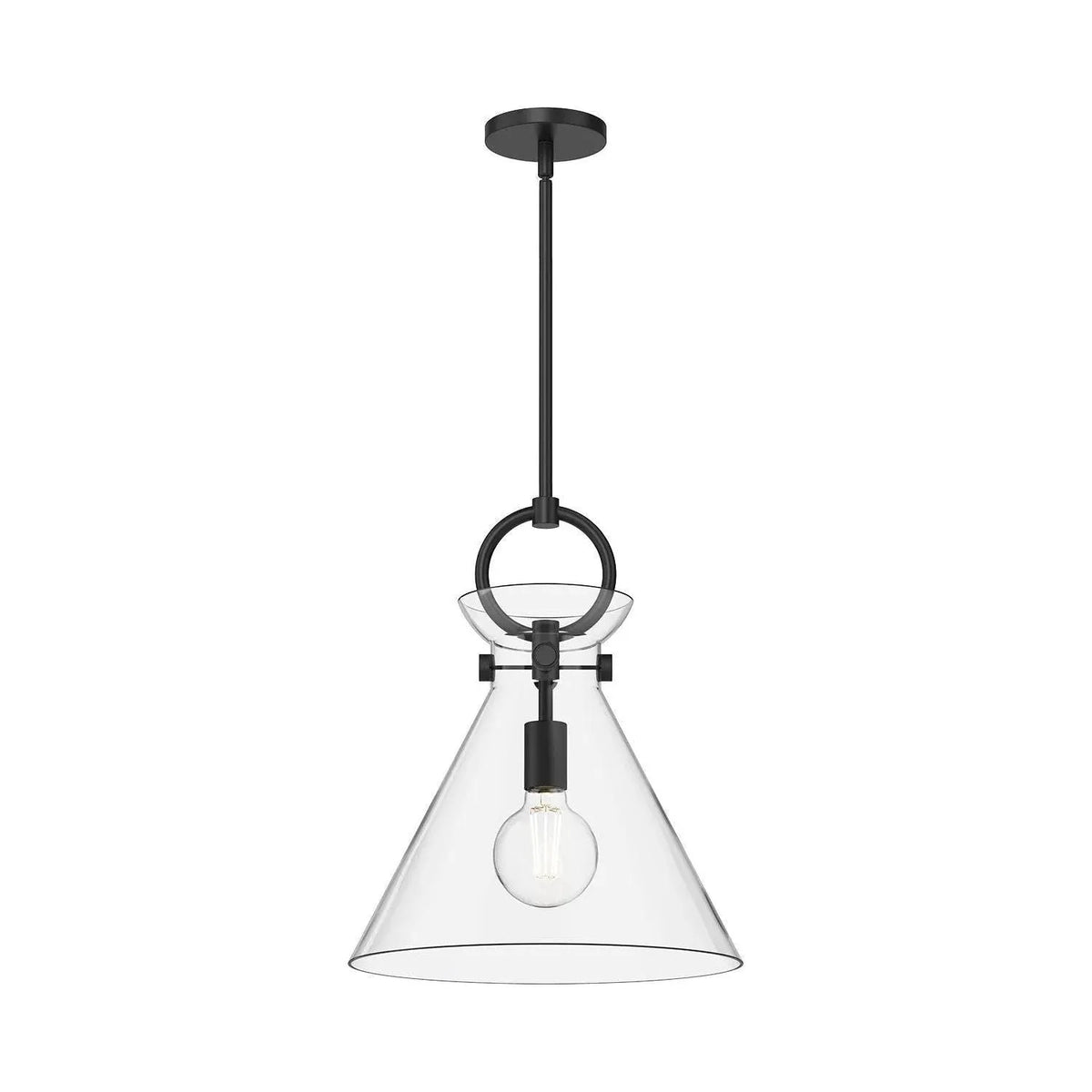 Alora Lighting - Emerson Pendant - PD412514MBCL | Montreal Lighting & Hardware