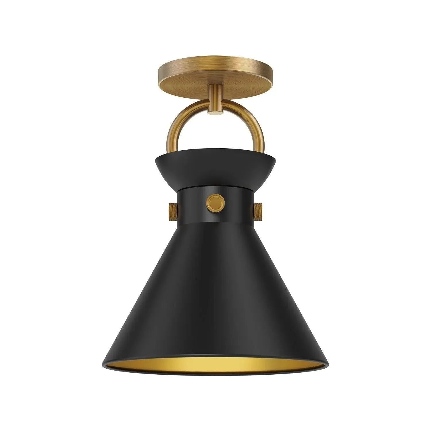 Alora Lighting - Emerson Semi-Flush Mount - SF412009AG | Montreal Lighting & Hardware