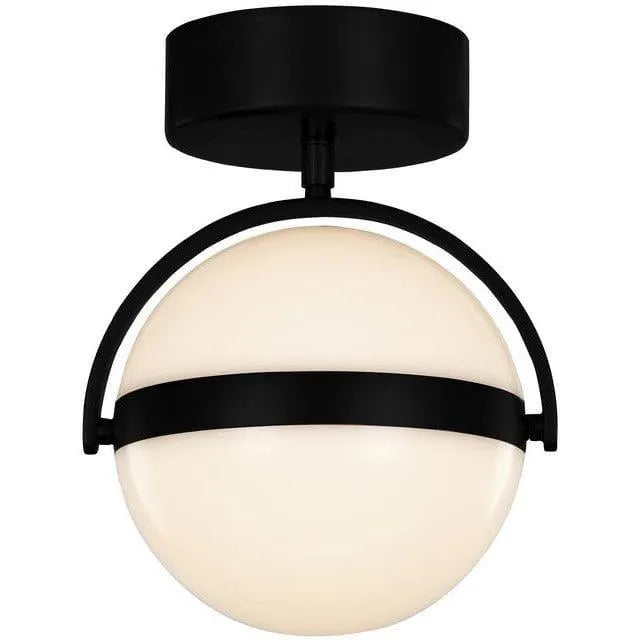 Alora Lighting - Globo LED Flush Mount - FM301001MB | Montreal Lighting & Hardware