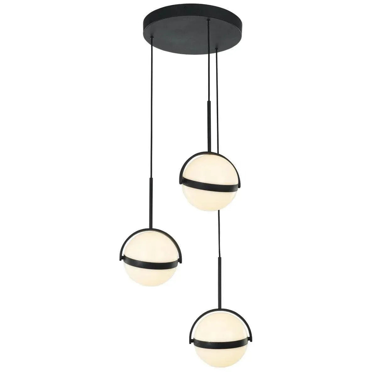 Alora Lighting - Globo LED Multi Pendant - MP301003MB | Montreal Lighting & Hardware