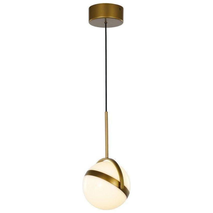 Alora Lighting - Globo LED Pendant - PD301001SG | Montreal Lighting & Hardware