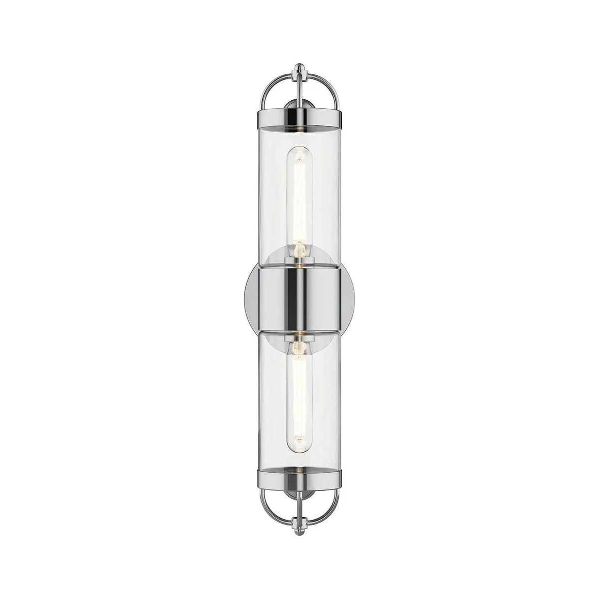 Alora Lighting - Lancaster Double Wall Sconce - WV461102CH | Montreal Lighting & Hardware