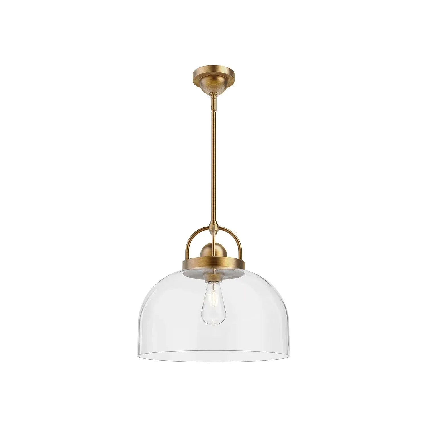 Alora Lighting - Lancaster Pendant - PD461101AG | Montreal Lighting & Hardware