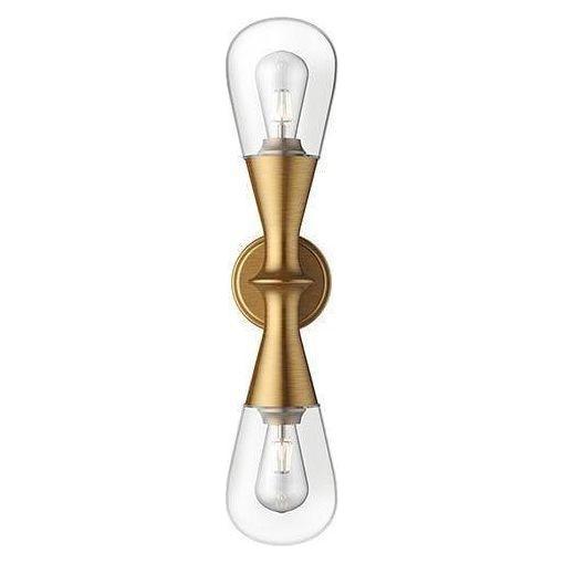 Alora Lighting - Marcel Double Wall Sconce - WV361002VB | Montreal Lighting & Hardware