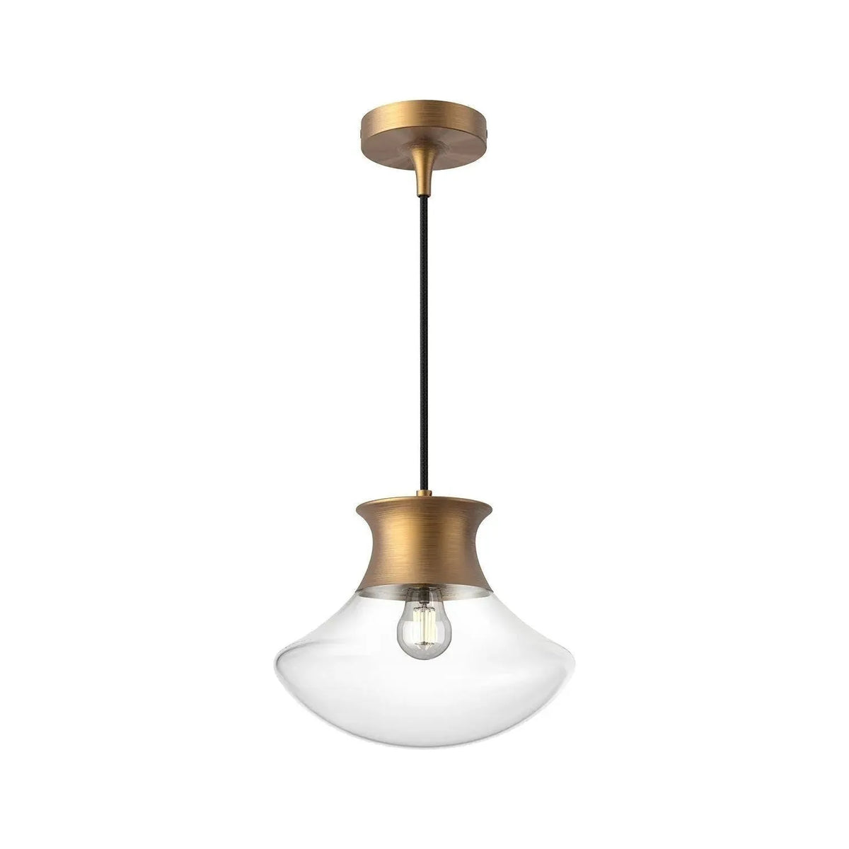 Alora Lighting - Marcel Medium Pendant - PD464012AG | Montreal Lighting & Hardware