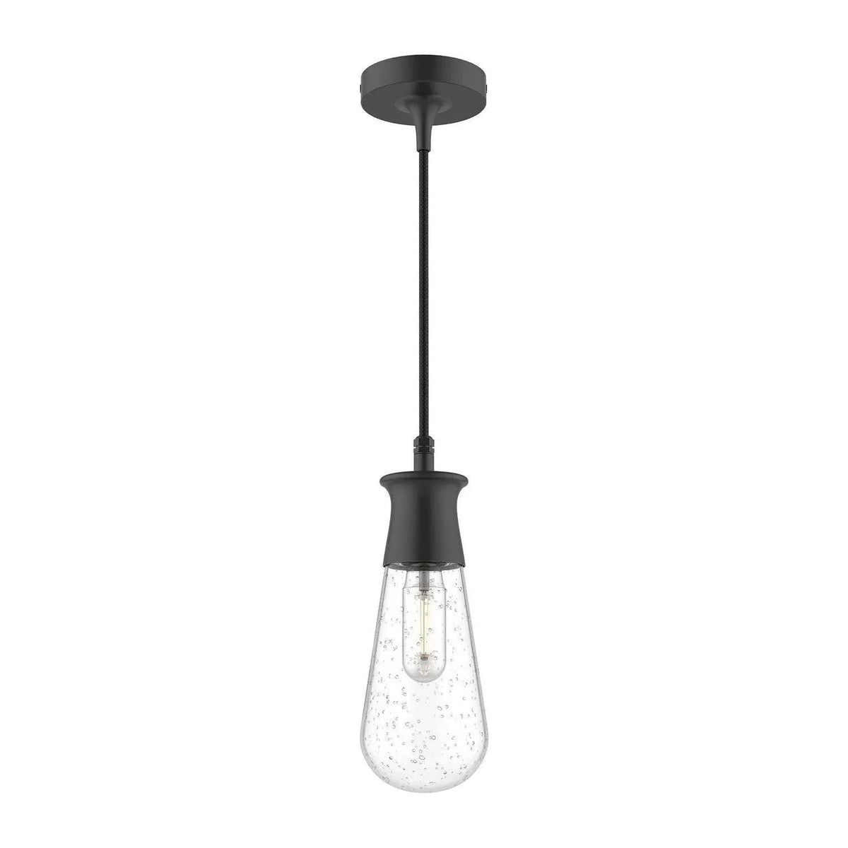 Alora Lighting - Marcel Outdoor Pendant - EP464001BKCB | Montreal Lighting & Hardware