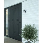 Alora Lighting - Marcel Outdoor Wall Lantern - EW464001BKCB | Montreal Lighting & Hardware