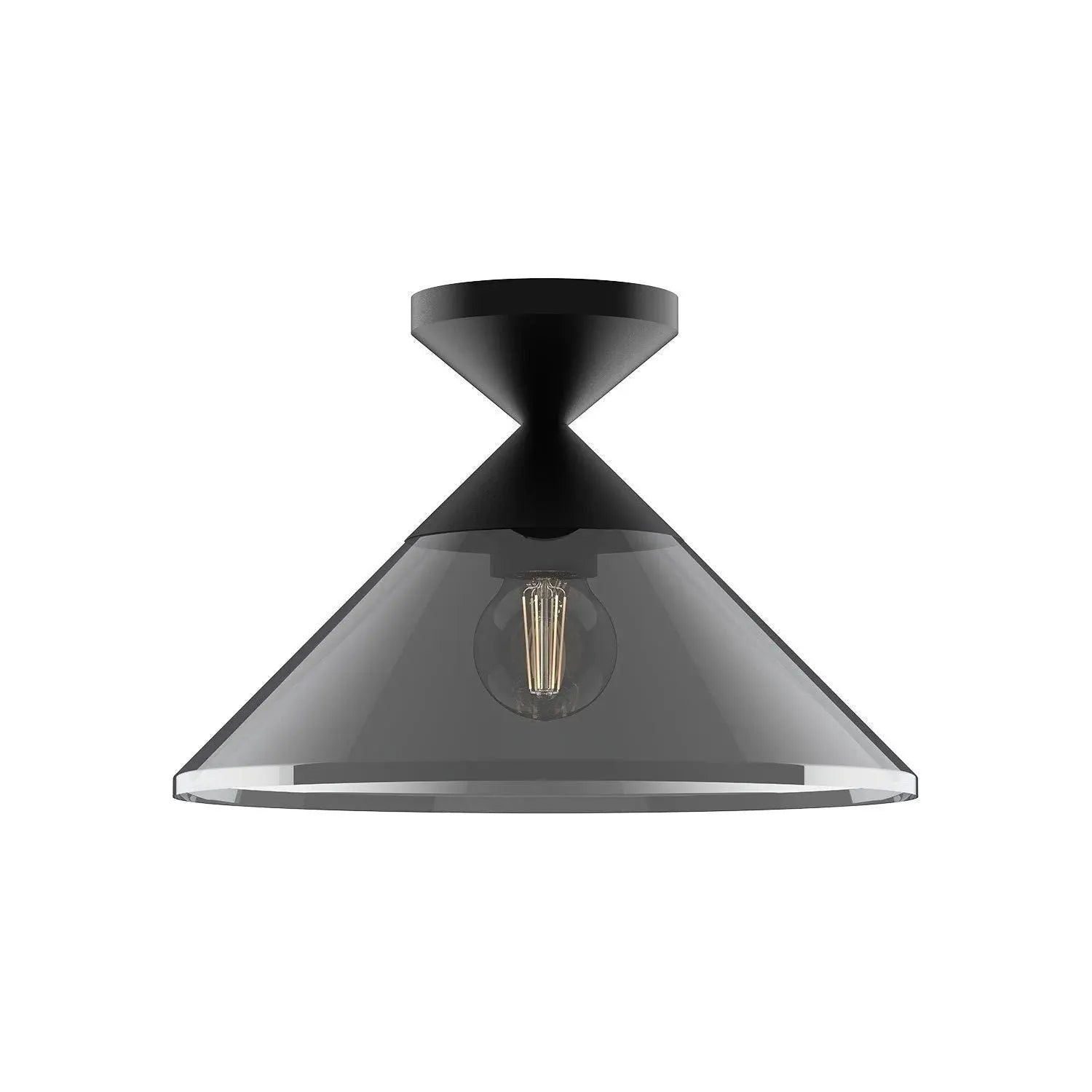 Alora Lighting - Mauer Semi-Flush Mount - SF521012BGCL | Montreal Lighting & Hardware