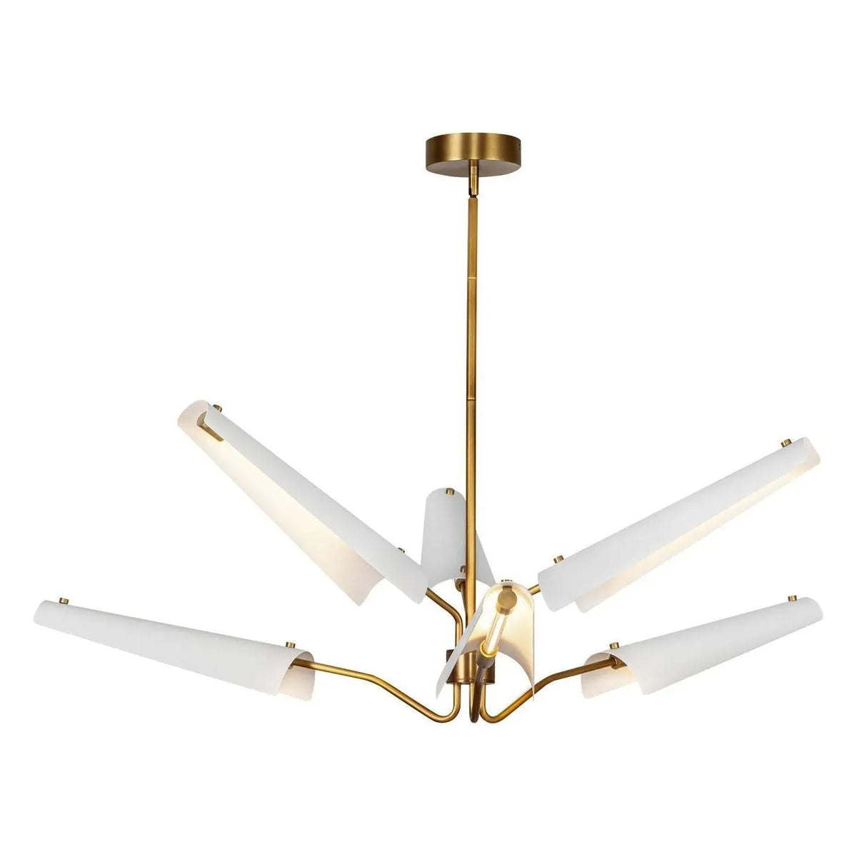Alora Lighting - Osorio LED Chandelier - CH347646MWVB | Montreal Lighting & Hardware