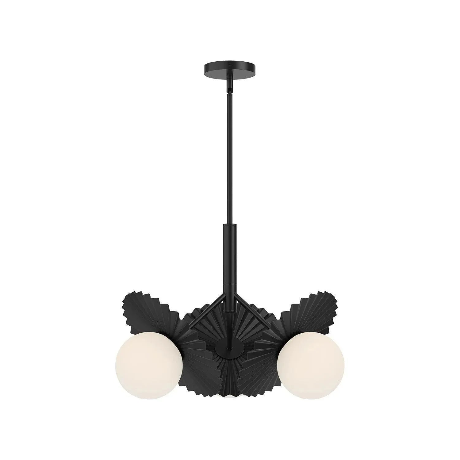 Alora Lighting - Plume Chandelier - CH501322MBOP | Montreal Lighting & Hardware