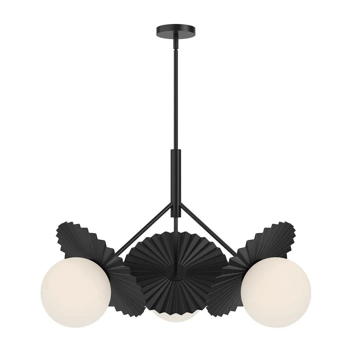 Alora Lighting - Plume Chandelier - CH501334MBOP | Montreal Lighting & Hardware