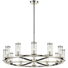 Alora Lighting - Revolve Chandelier - CH309012PNCG | Montreal Lighting & Hardware