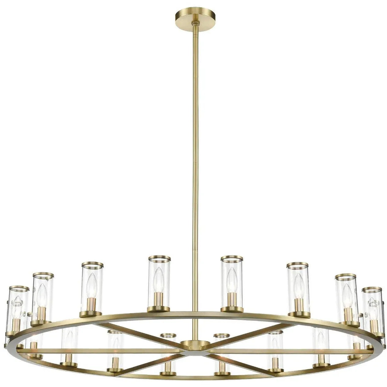 Alora Lighting - Revolve Chandelier - CH309018NBCG | Montreal Lighting & Hardware