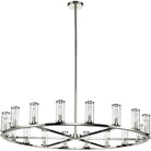 Alora Lighting - Revolve Chandelier - CH309018PNCG | Montreal Lighting & Hardware