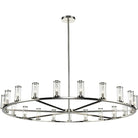 Alora Lighting - Revolve Chandelier - CH309021PNCG | Montreal Lighting & Hardware
