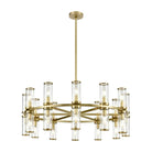 Alora Lighting - Revolve Chandelier - CH309024NBCG | Montreal Lighting & Hardware