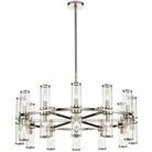 Alora Lighting - Revolve Chandelier - CH309024PNCG | Montreal Lighting & Hardware