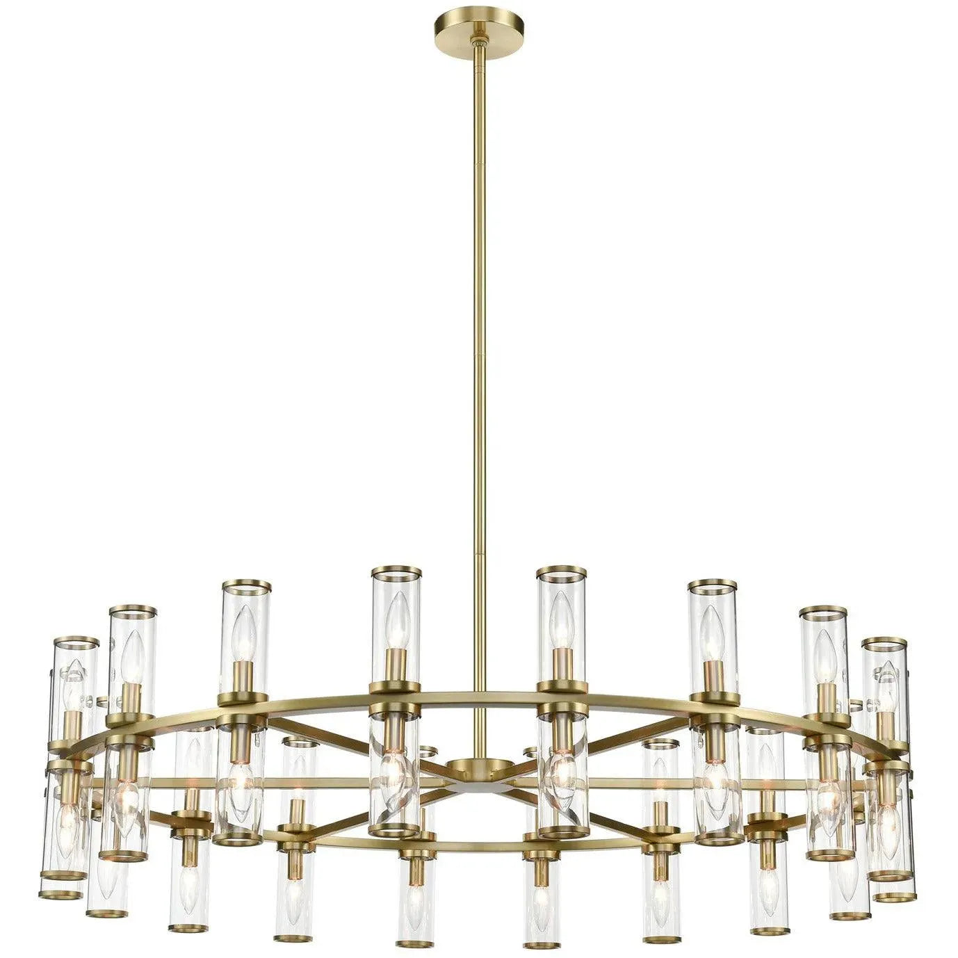 Alora Lighting - Revolve Chandelier - CH309036NBCG | Montreal Lighting & Hardware