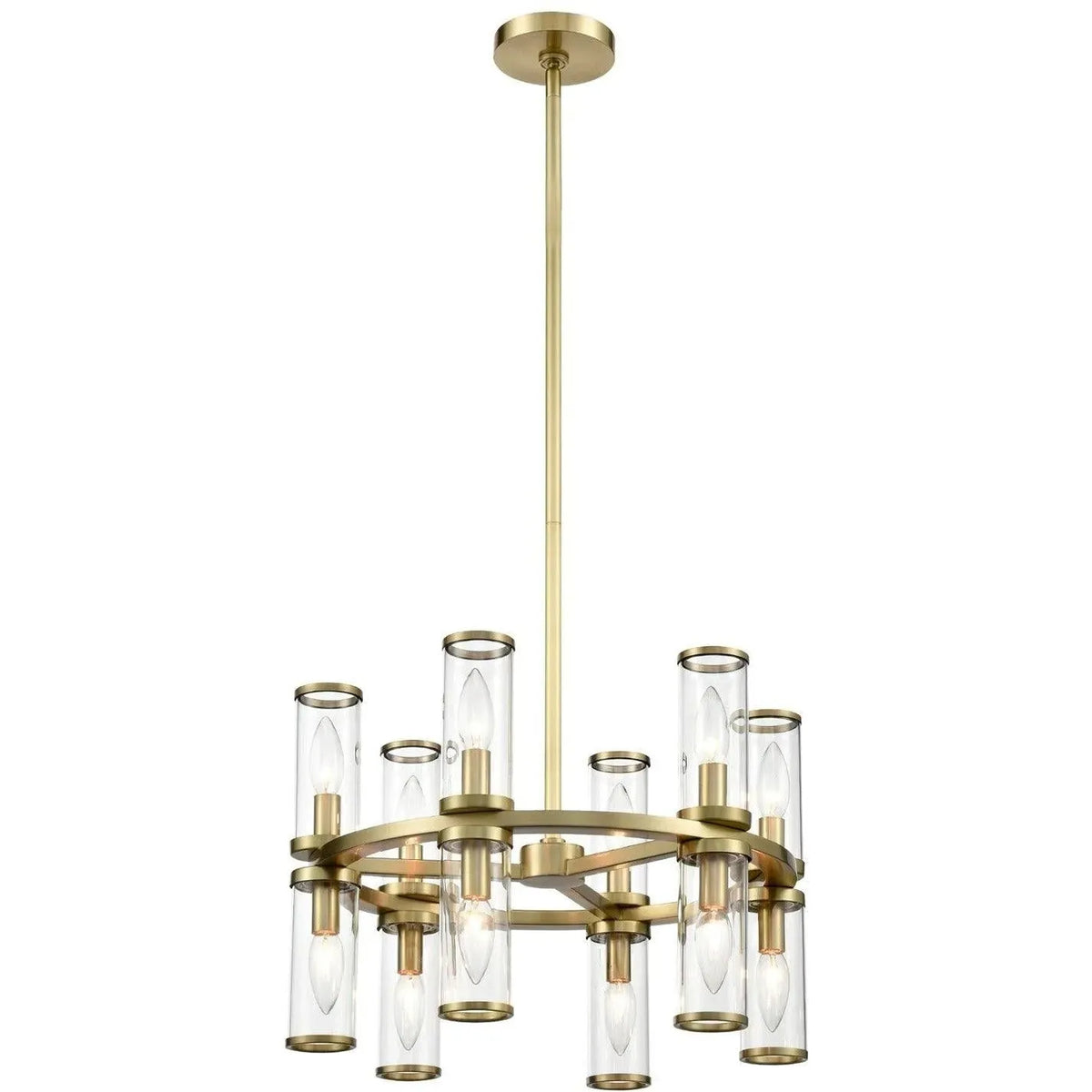 Alora Lighting - Revolve II Chandelier - CH309066NBCG | Montreal Lighting & Hardware