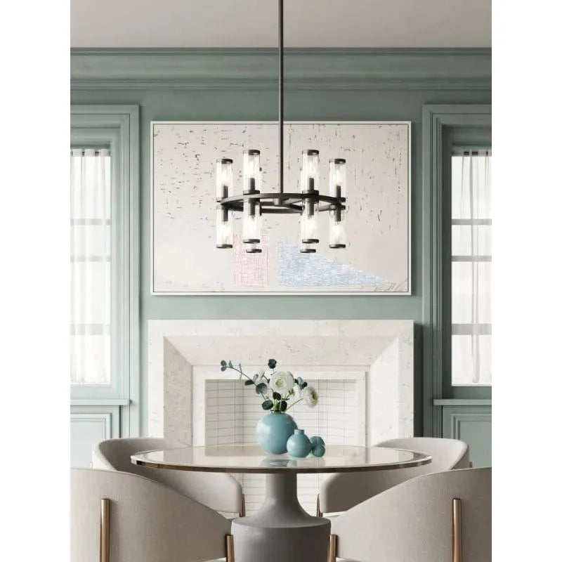 Alora Lighting - Revolve II Chandelier - CH309066NBCG | Montreal Lighting & Hardware